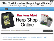 Tablet Screenshot of ncherps.org